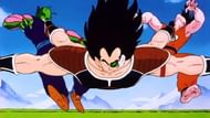 Raditz seen fighting Goku and Piccolo in the Z anime (Image via Toei Animation)
